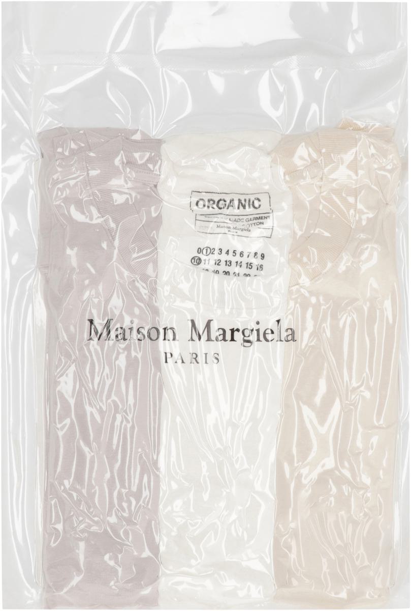 Maison Margiela Set Of Three Cotton T-Shirts