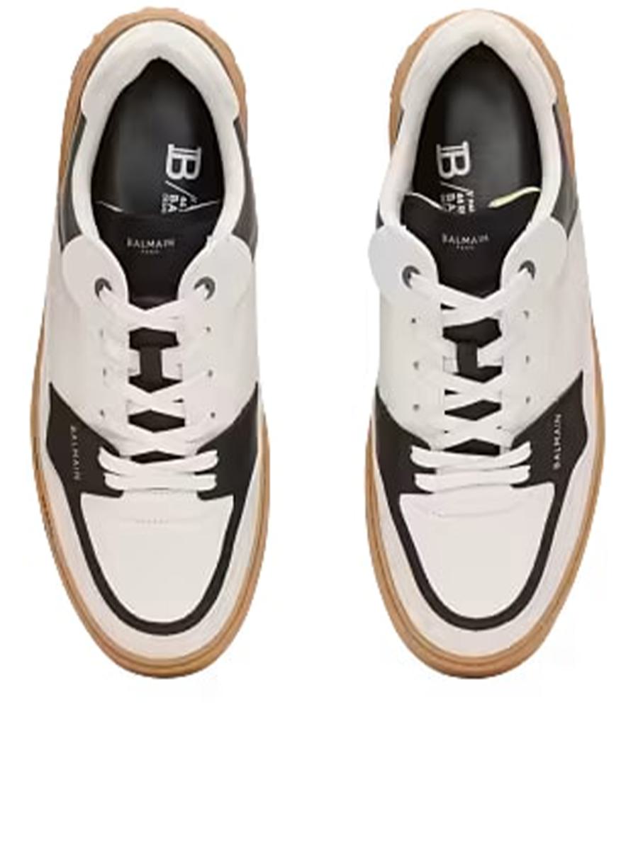 Balmain Low Top Lace Up Sneaker Shoes