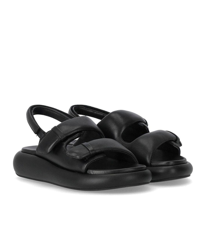 Ash Vinci Black Platform Sandal