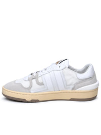 Lanvin White Leather Blend Sneakers