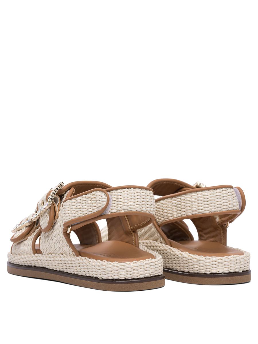 Alibi "Maya" Raffia Sandals