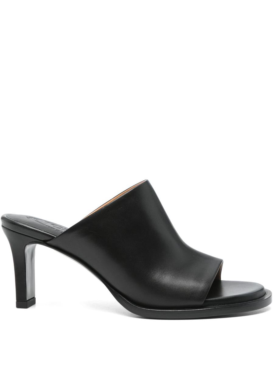 Tod'S Leather Heel Mules