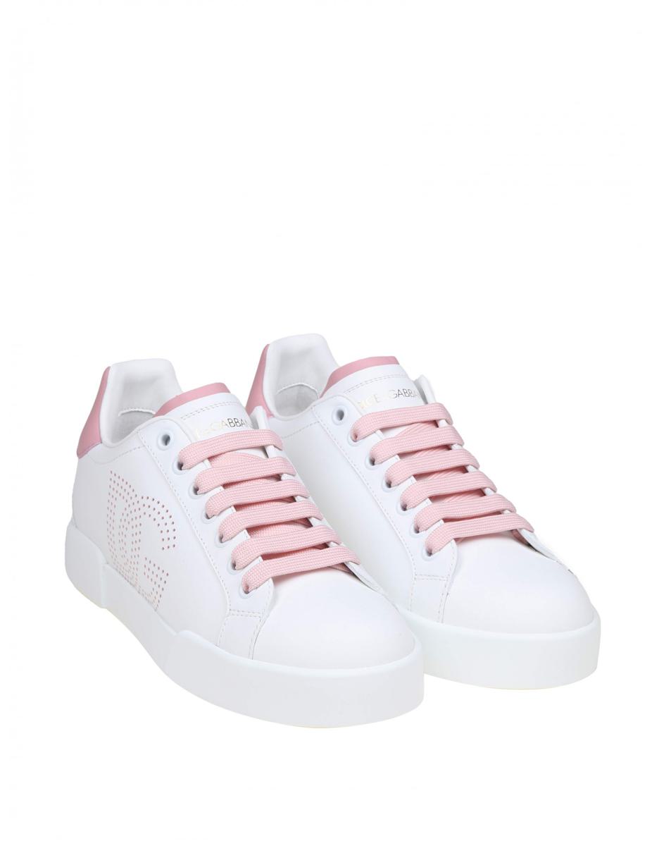 Dolce & Gabbana Sneakers From The Portofino Line In Nappa Leather