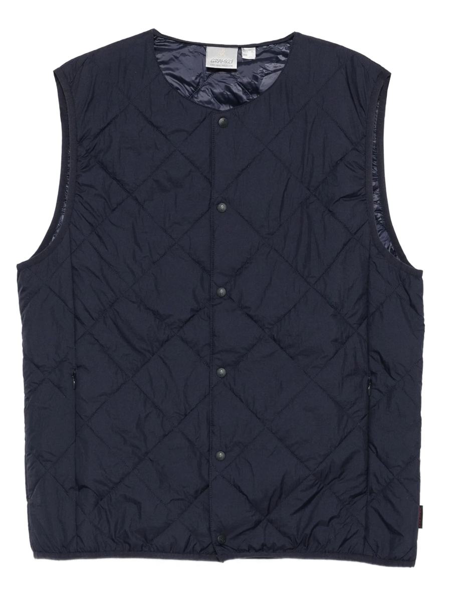 Gramicci Thermal Insulation Quilted Vest Clothing