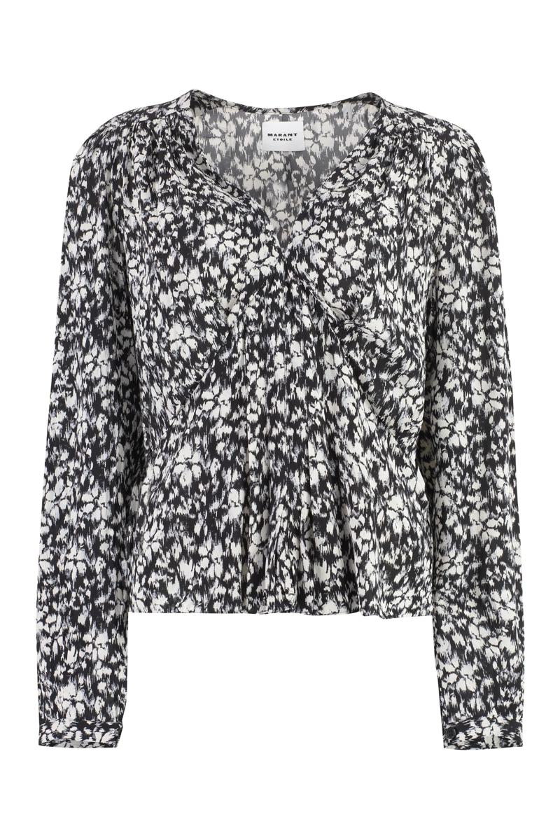 Isabel Marant Étoile Eddy Printed Viscose Blouse