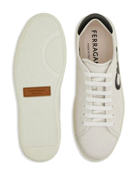 Salvatore Ferragamo Double Gancini Brandy1 Sneakers Shoes