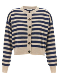 Brunello Cucinelli 'Sparkling Stripes' Cardigan