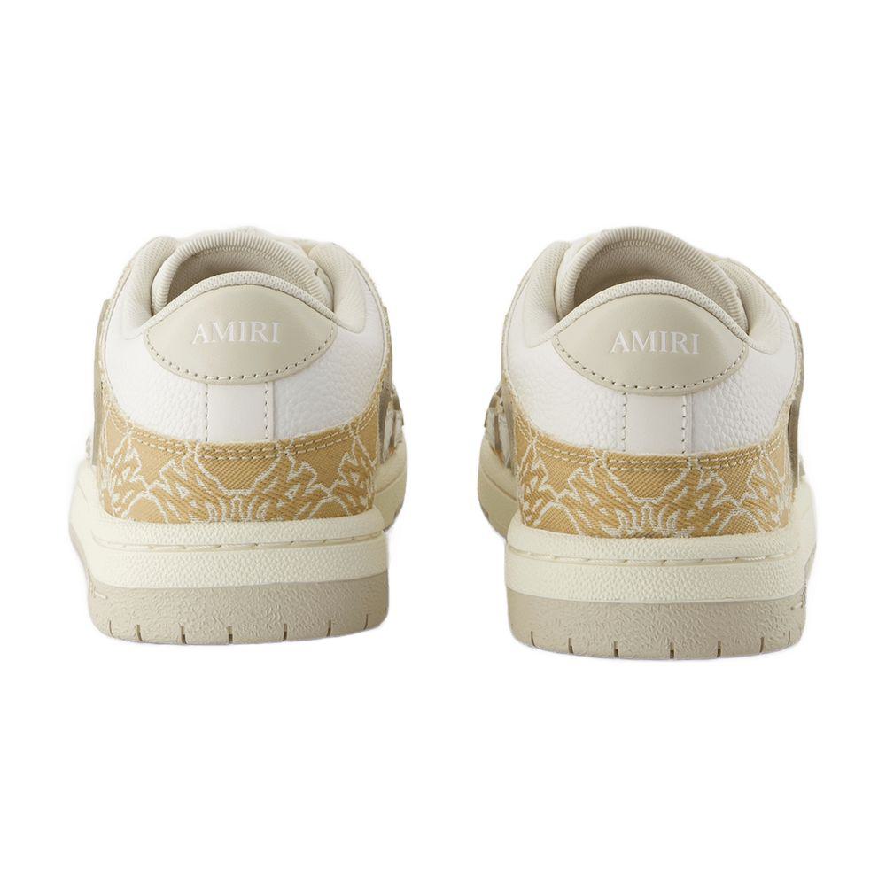 Amiri Ma Quad Skel Top Low Sneakers
