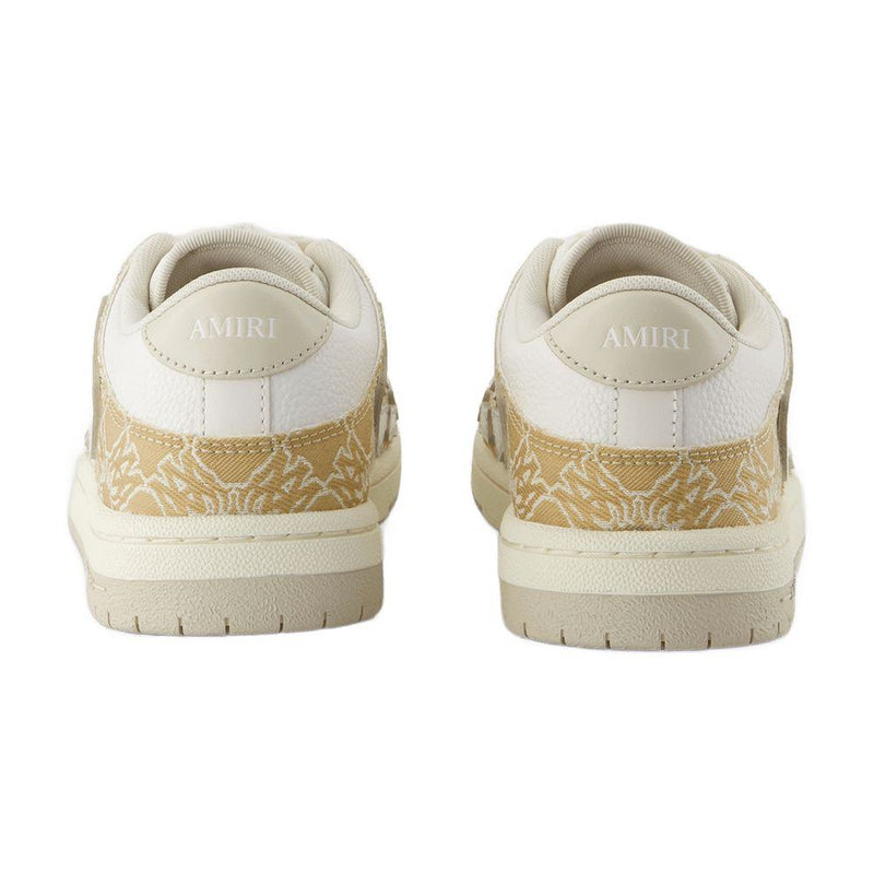 Amiri Ma Quad Skel Top Low Sneakers