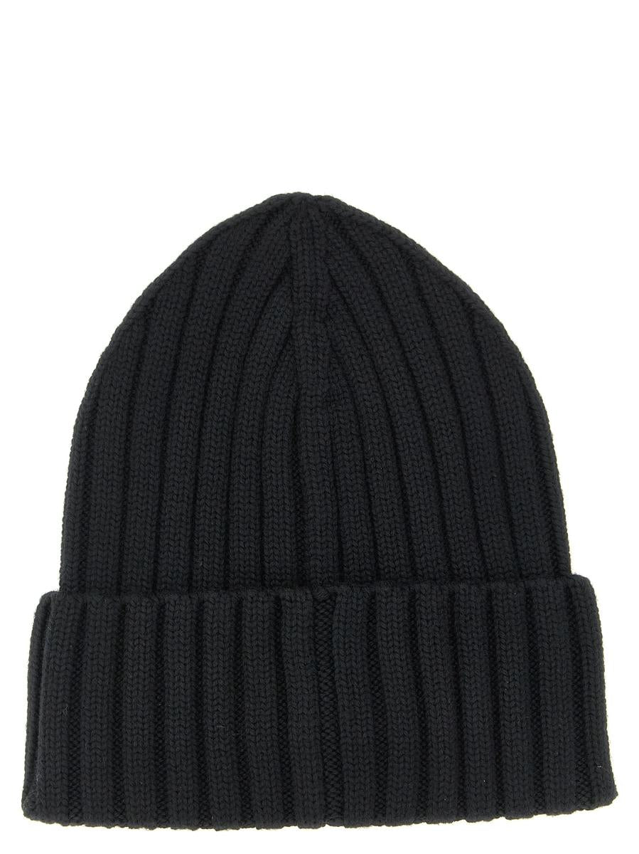 Moncler Logo Patch Beanie