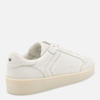 Canali White Leather Sneakers