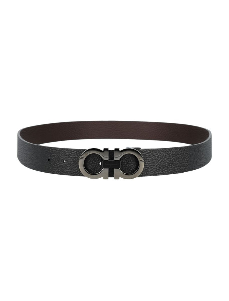 Salvatore Ferragamo Reversible And Adjustable Gancini Belt