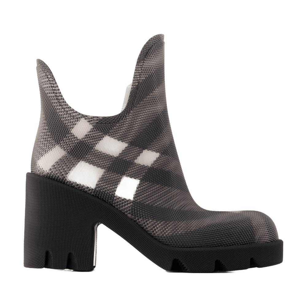 Burberry Lf Marsh Heel Ankle Boots