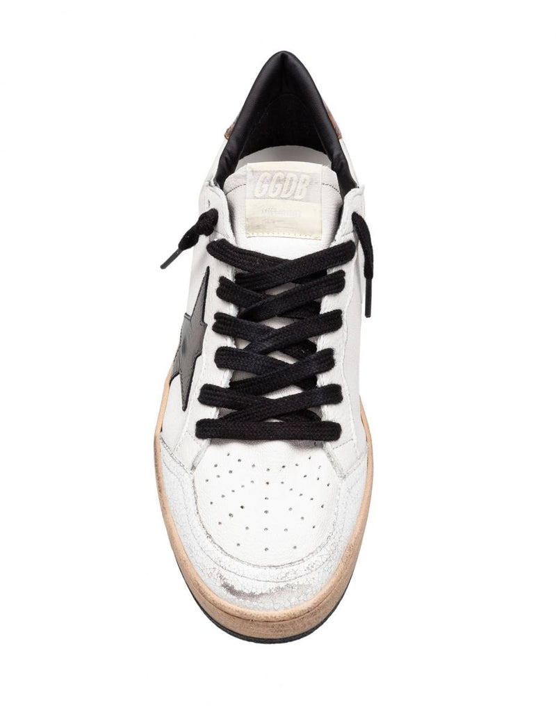 Golden Goose Ball Star Leather Sneakers