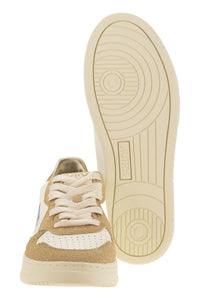 Autry Medalist Low - Sneakers With Two-Tone Glitter