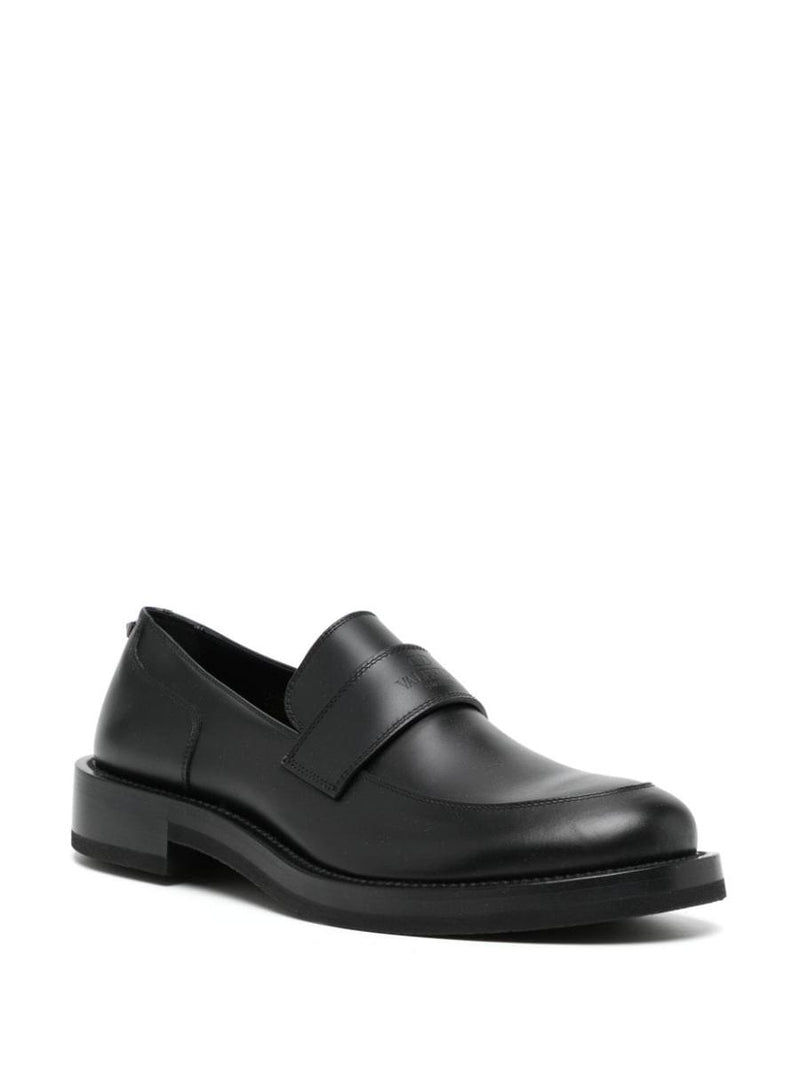Valentino Garavani Leather Loafers