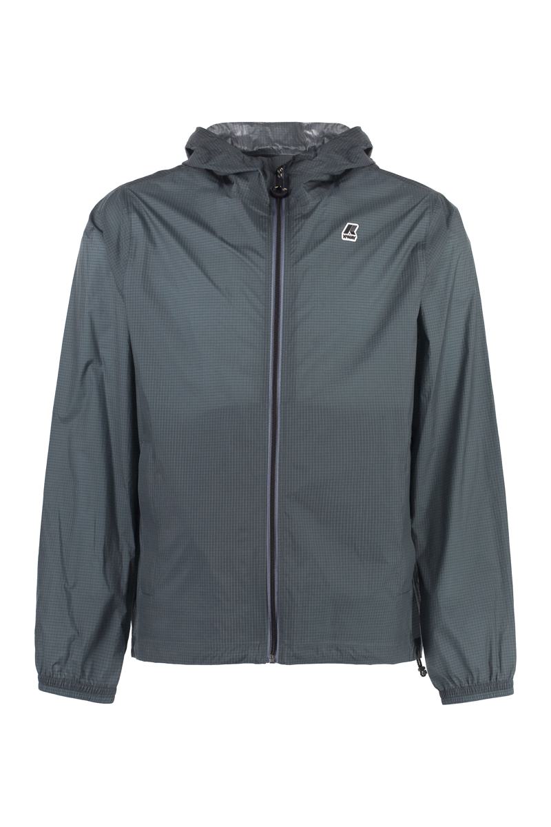 K-Way Cleon Hooded Nylon Jacket