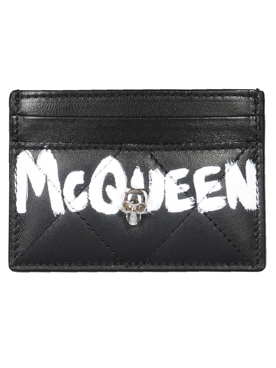 Alexander McQueen Card Holder "Skull"