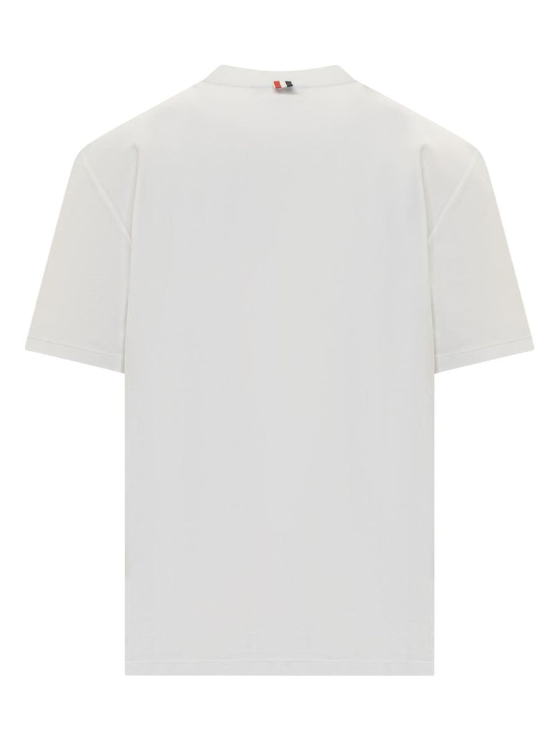 Thom Browne Rwb Ribbed T-Shirt