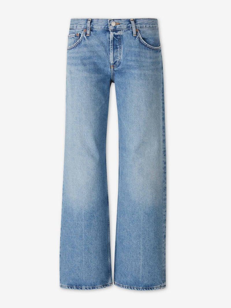 Agolde Low Rise Loose Wide Jeans