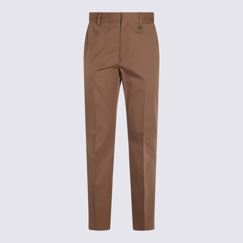 Burberry Beige Cotton Pants