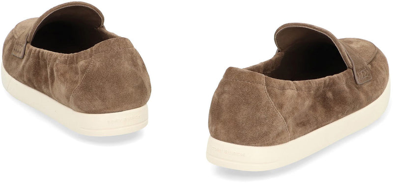 Tory Burch Ballerina Suede Loafers