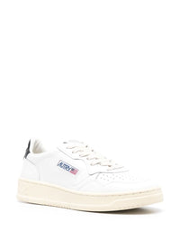 Autry 'Medalist Low' Sneakers In White Leather