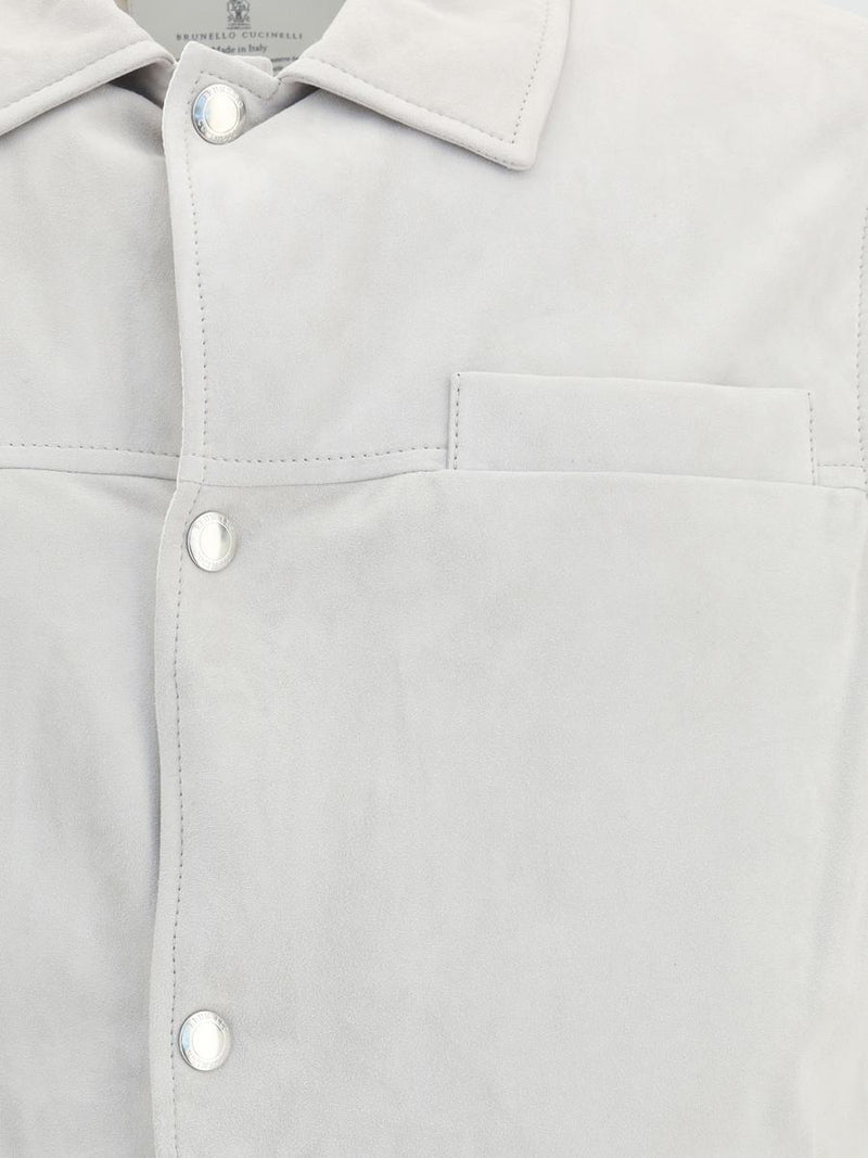 Brunello Cucinelli Leather Jackets