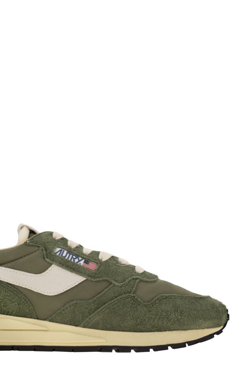 Autry Reelwind - Low Sneakers In Nylon And Suede