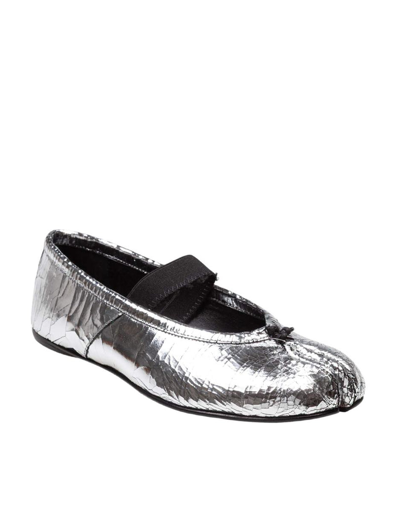 Maison Margiela Broken Mirror Effect Ballet Flats