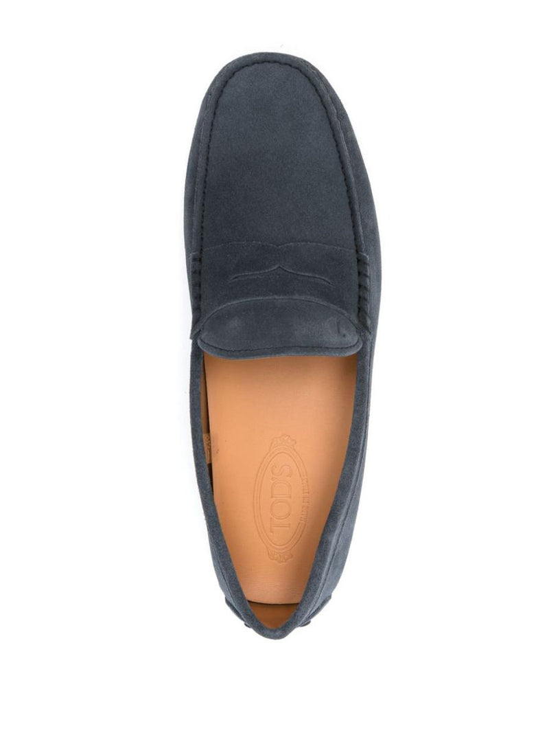 Tod'S Rubber Suede Loafer Shoes