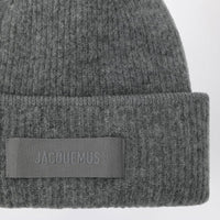 Jacquemus Ribbed Wool-Blend Beanie