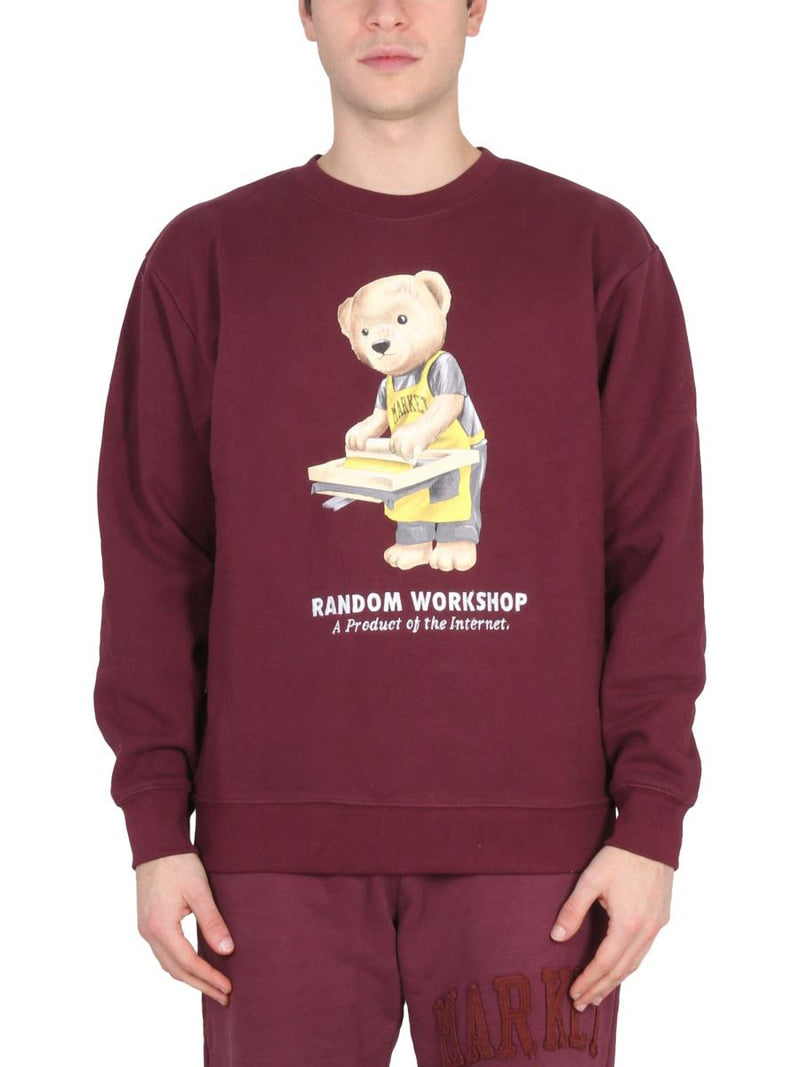 Market Random Workshop Bear Sweatshirt Unisex