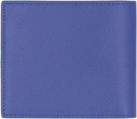 Burberry Leather Flap-Over Wallet