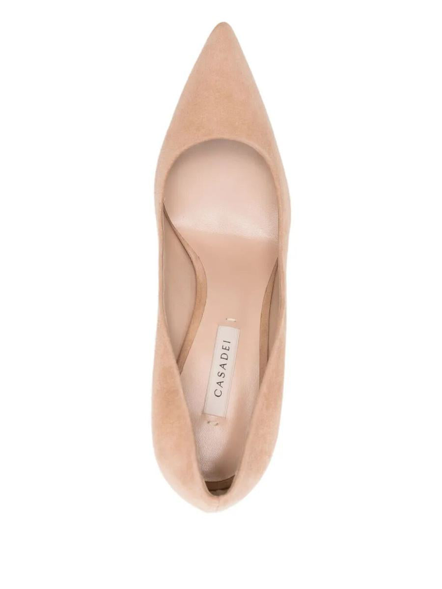 Casadei "Julia" Suede Decollete T.080 Shoes