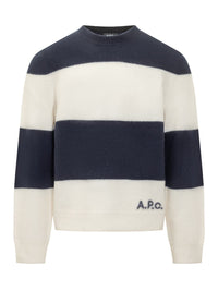 A.P.C. A.P.C. Wool Striped Sweater