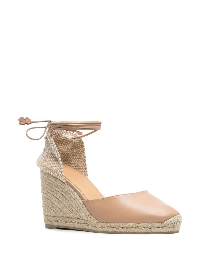 Castañer Carina Leather Espadrilles