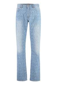 Versace 5-Pocket Straight-Leg Jeans