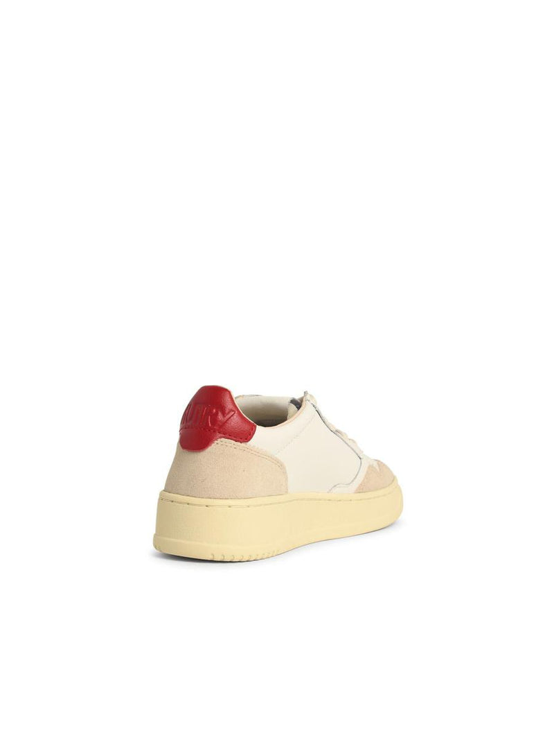 Autry White Leather Sneakers