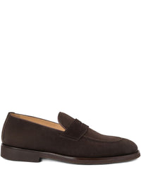 Brunello Cucinelli Suede Leather Loafers