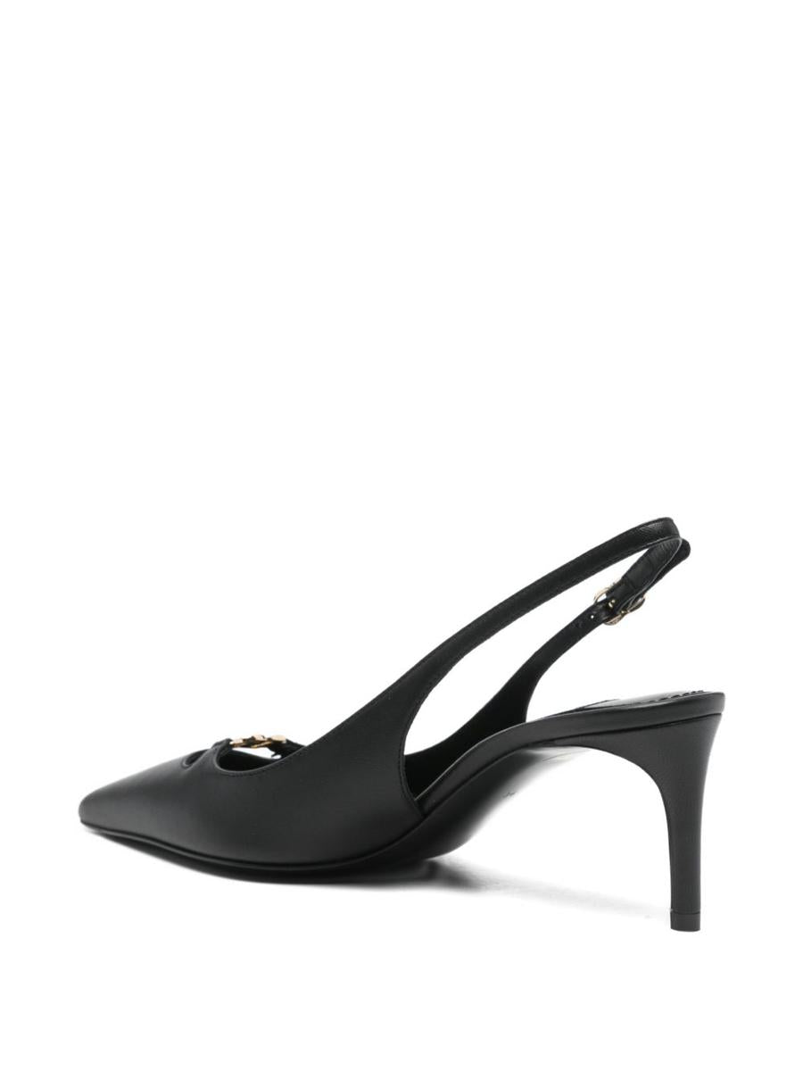 Dolce & Gabbana Leather Slingback Pumps