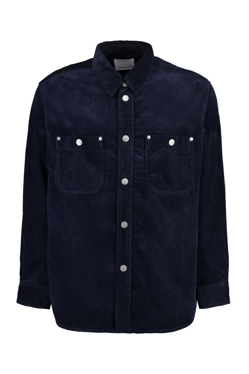 Isabel Marant Ritchie Wool Overshirt
