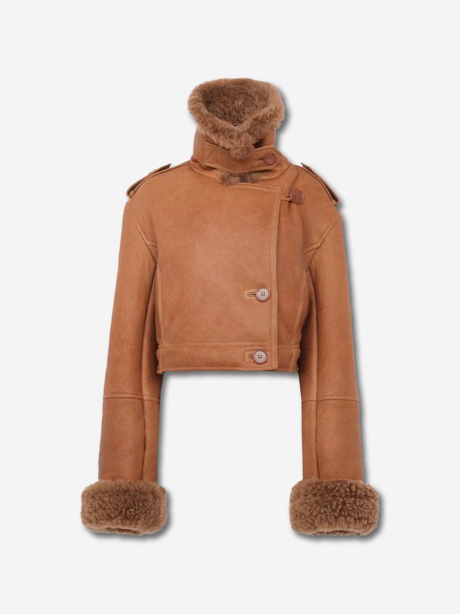 Chloé Short Leather Jacket