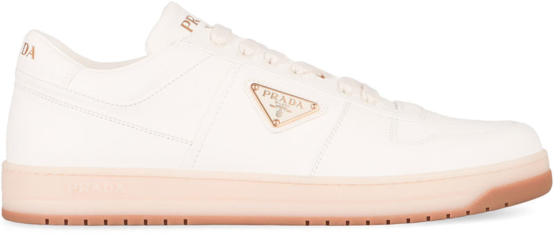 Prada Downtown Leather Sneakers