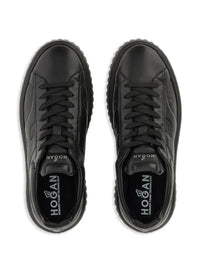 Hogan H-Stripes Nappa Leather Sneakers Shoes