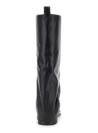 'Ranger' Black Leather Boots Woman