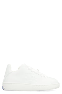 Burberry Box Leather Low-Top Sneakers