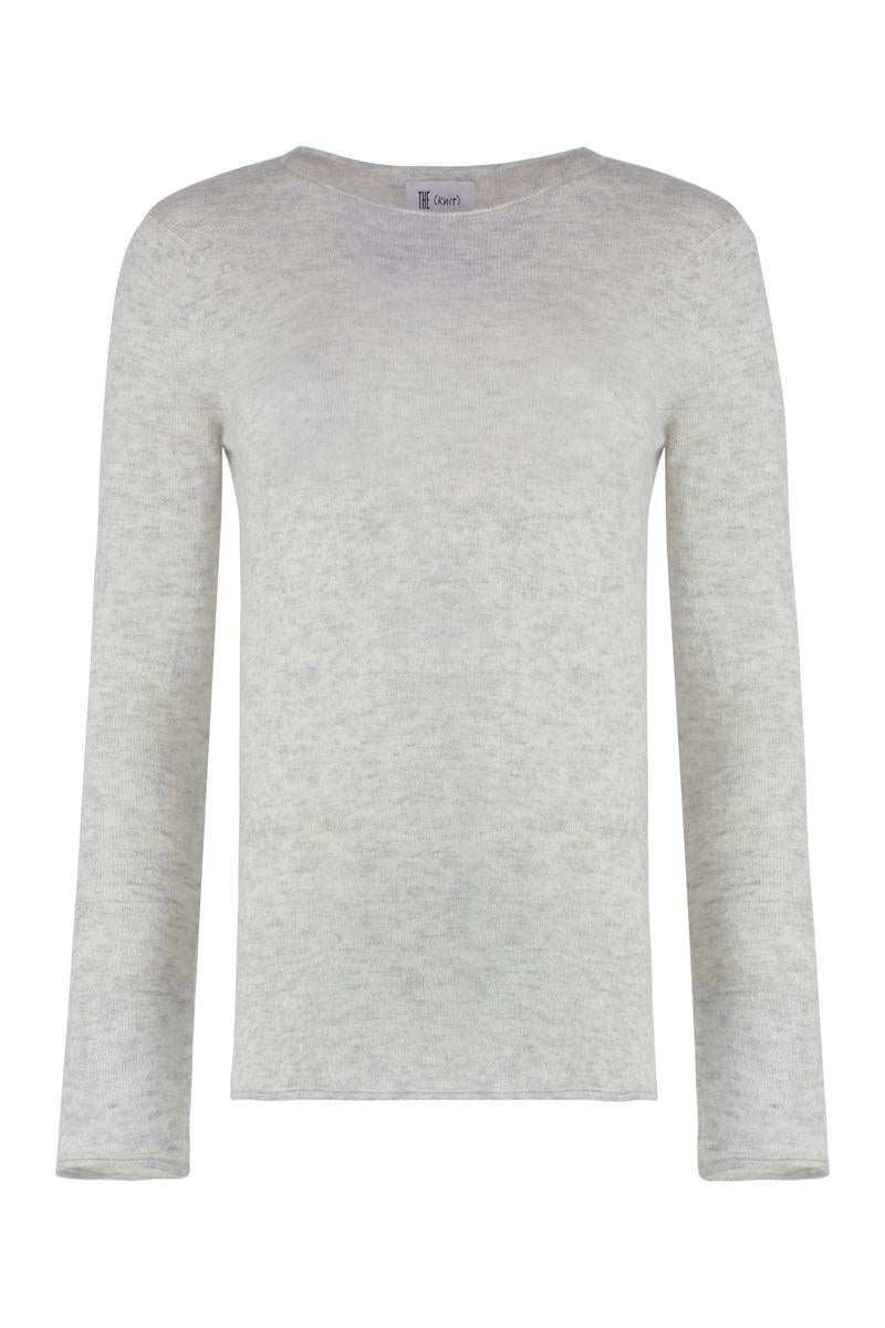 The (Alphabet) The (Knit) - Silk-Cashmere Blend Pullover