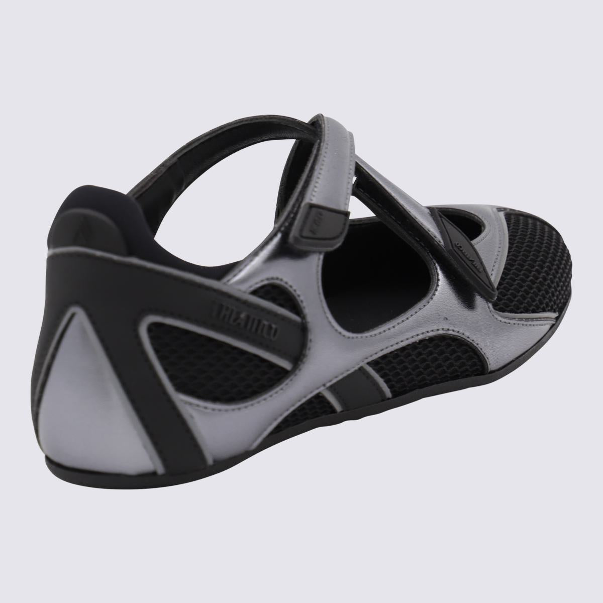 The Attico Black Floor 01 Ballerina