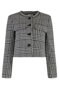 Self-Portrait Houndstooth Blazer